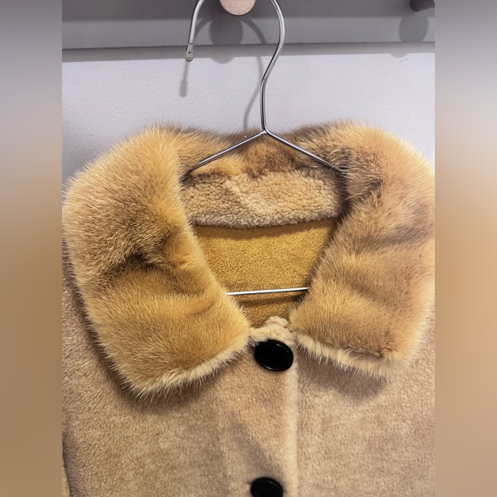 Classic Teddy Coat In Camel - image 2